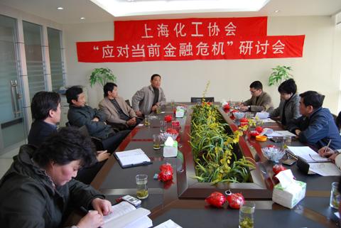 上海化工协会“如何应对当前金融危机”研讨会（图1）