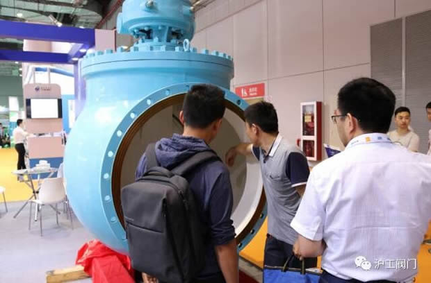沪工阀门参展第六届FLOWTECH CHINA上海国际泵管阀展览会（图3）